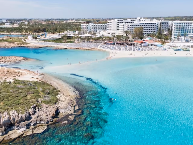 Scenic coastal view of Ayia Napa, Cyprus