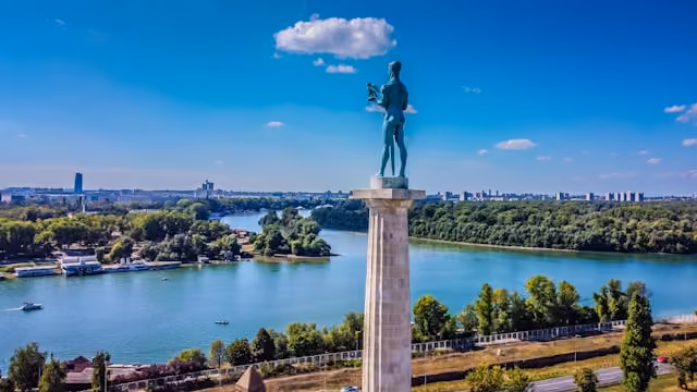 City view of Belgrade, Serbia