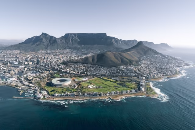 Scenic view of Cape Town, South Africa
