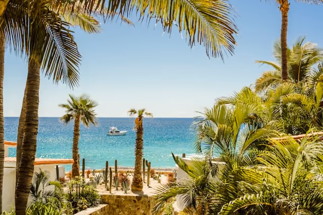 Coastal scenery in Cabo San Lucas, Mexico