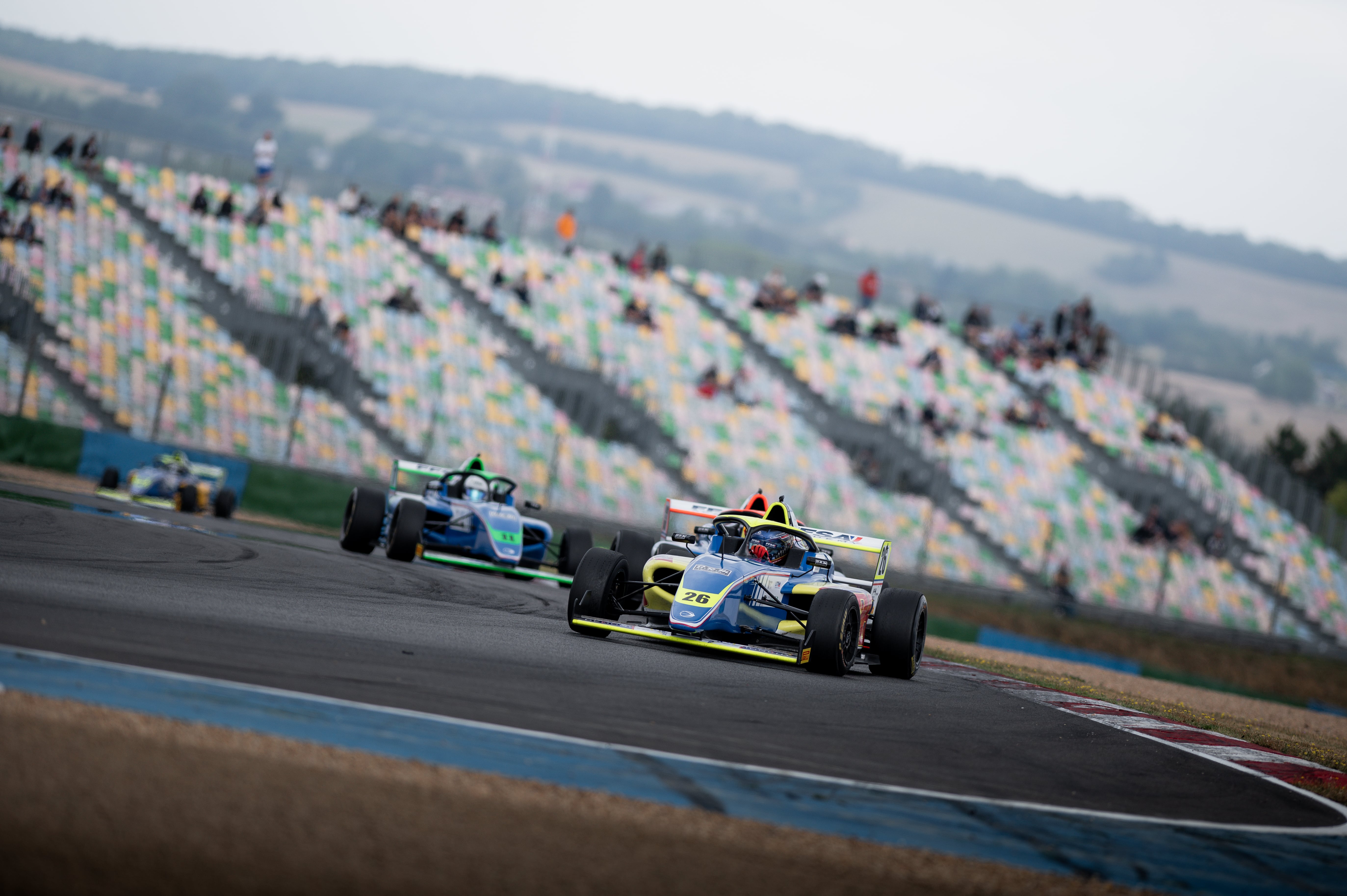 Rayan Caretti in Magny-Cours 