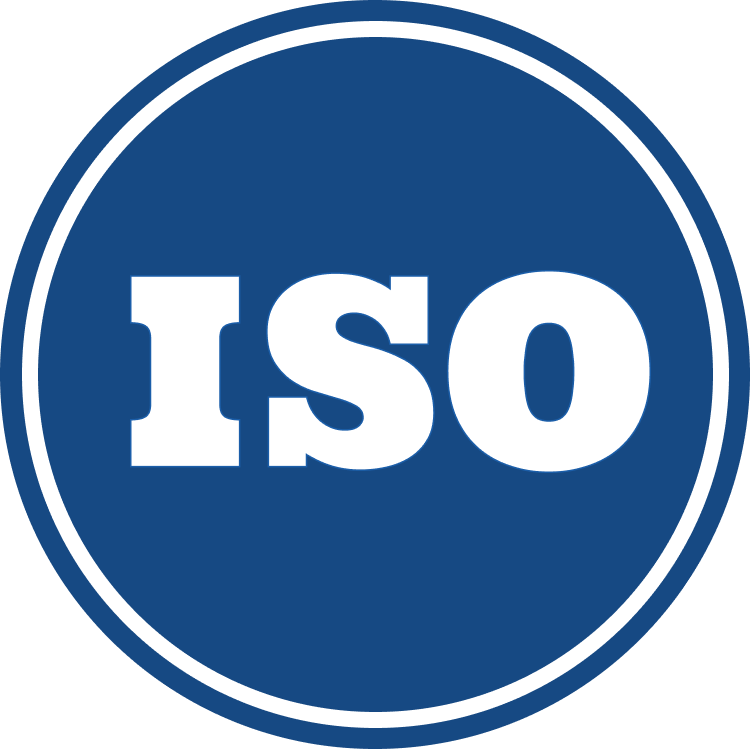 ISO certification badge
