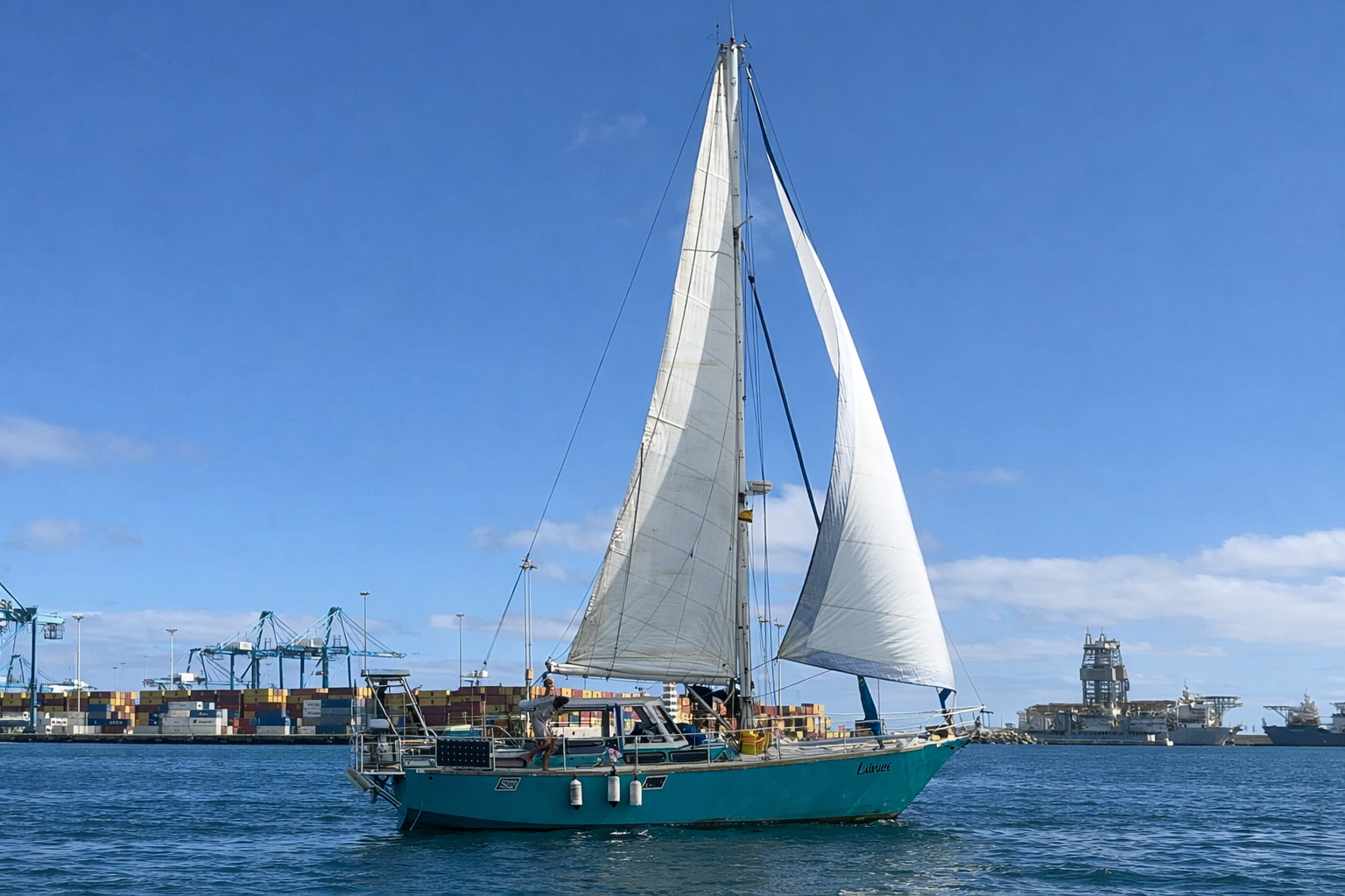 Voilier sloop flot 40 acier