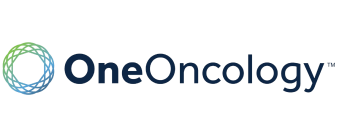 OneOncology logo with a circular dotted design on the left.