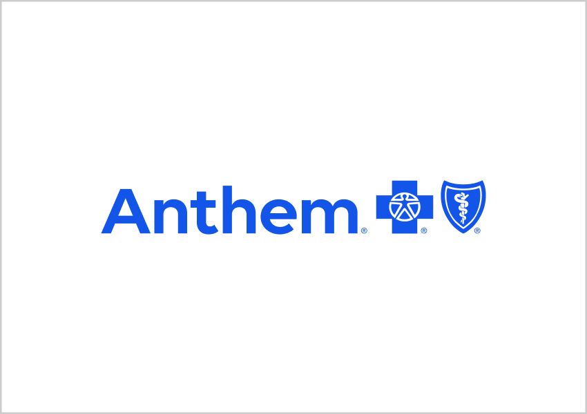 Anthem Blue Cross Blue Shield logo.