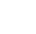 White delivery truck icon with motion lines indicating speed on a transparent background.