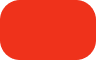 Red rounded rectangle shape with smooth edges on a white background.