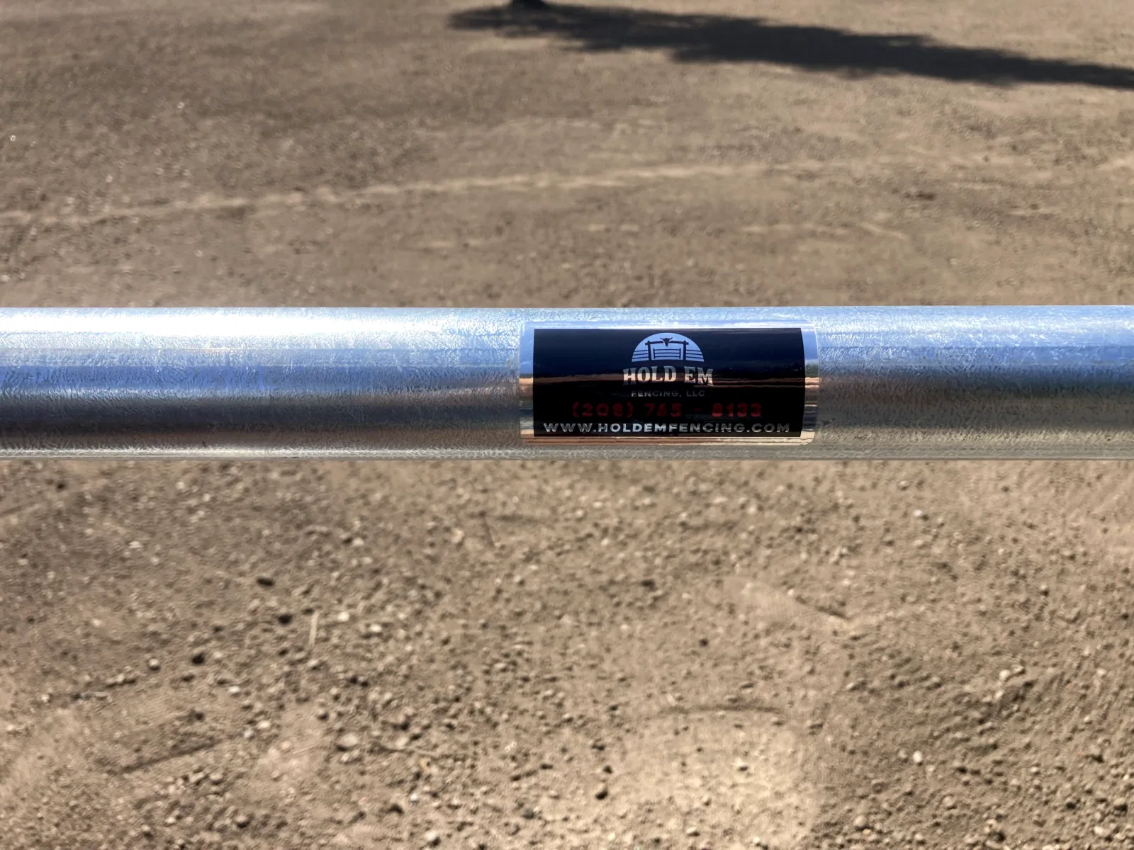 Noble product label detail at the Hayden, Idaho Dream Ranch project