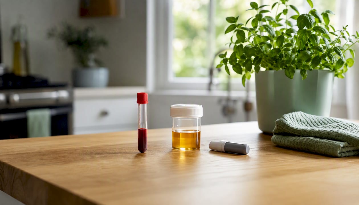 Various lab sample collection kits side by side