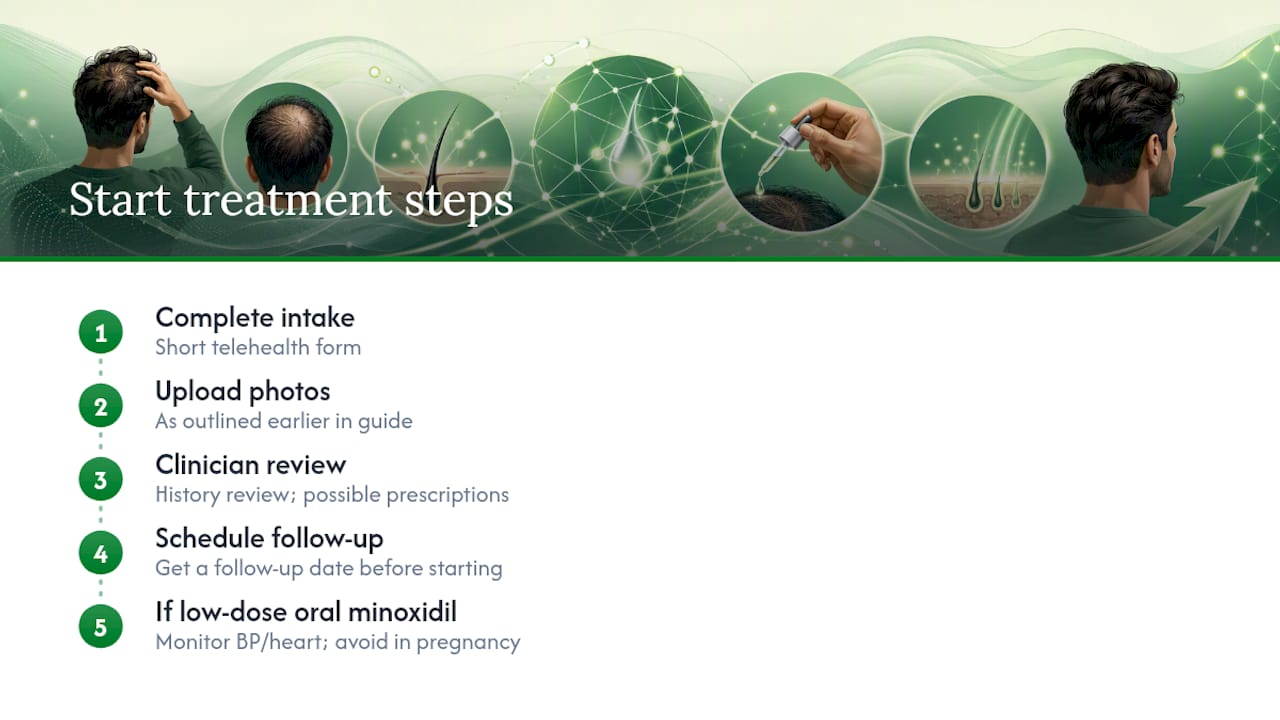 Ready to Start Treatment? Here's Your Next Step — overview diagram