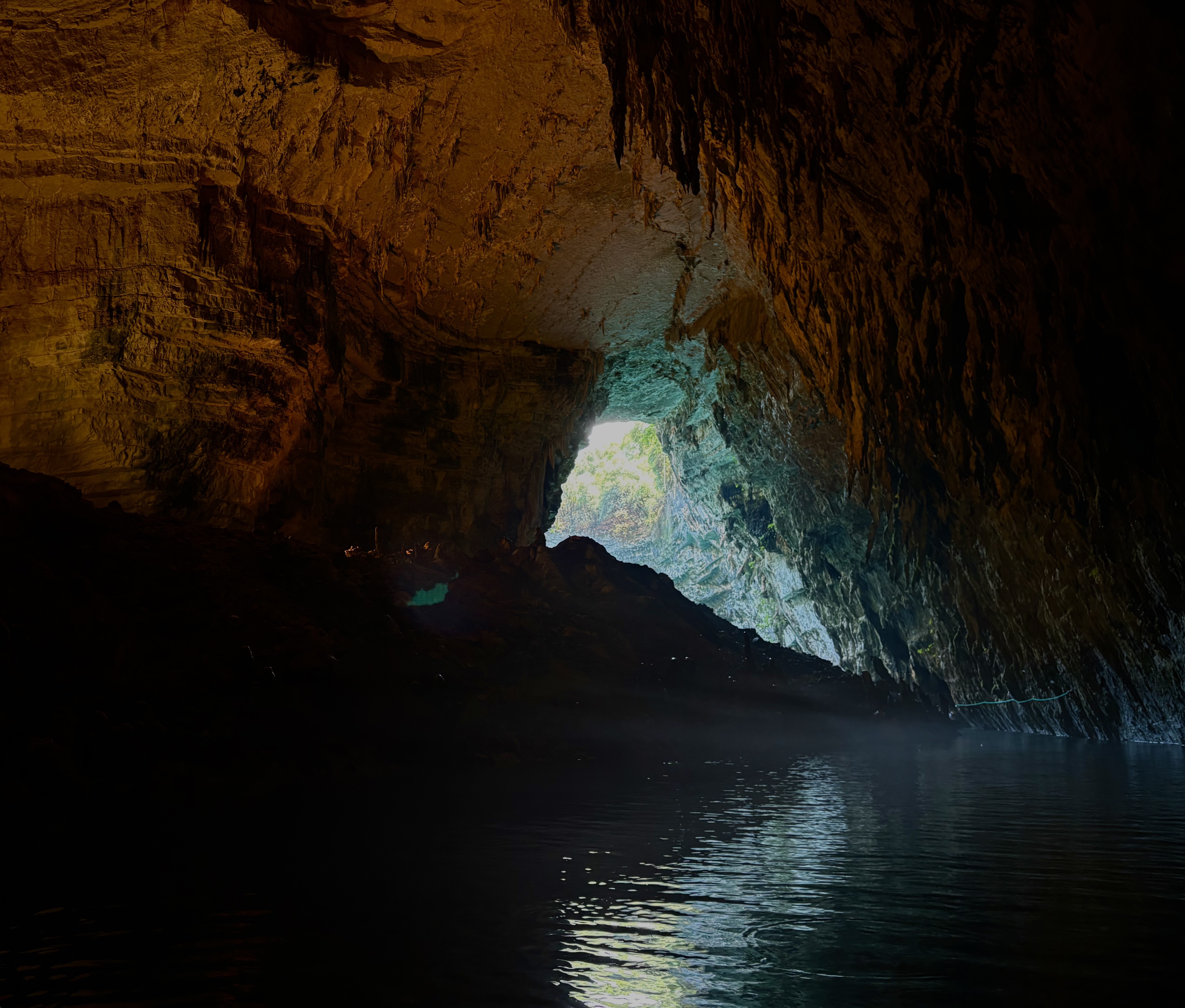 Cave in greece