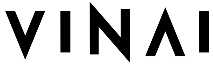 Text logo displaying the word VINAI in bold black stylized letters.
