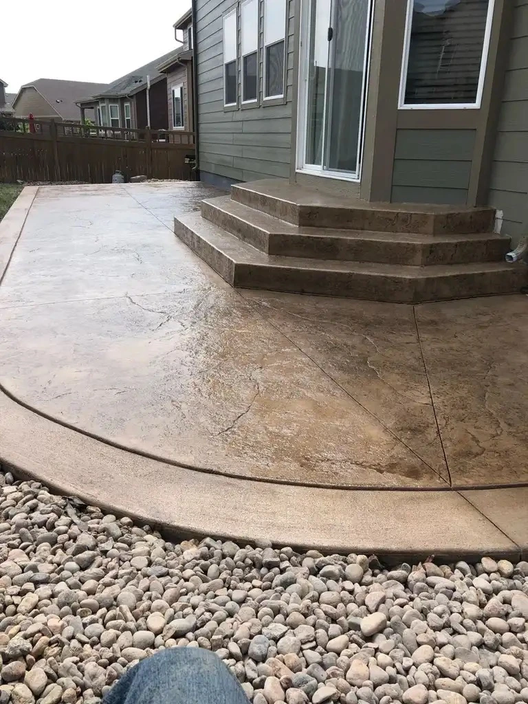 Concrete patio vs pavers Denver Colorado
