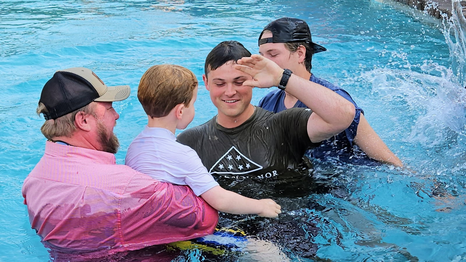 image of founders with a shared moment (for a edtech)