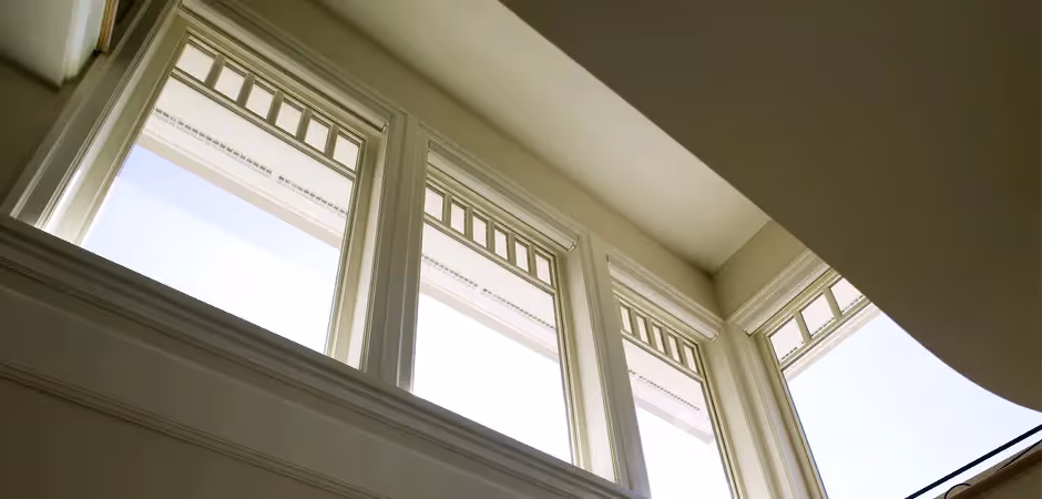 check windows and doors properly sealed