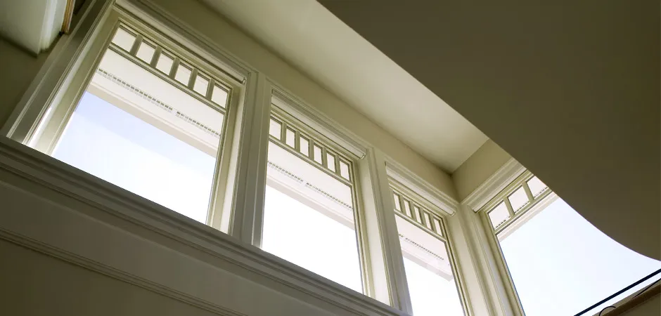 check windows and doors properly sealed