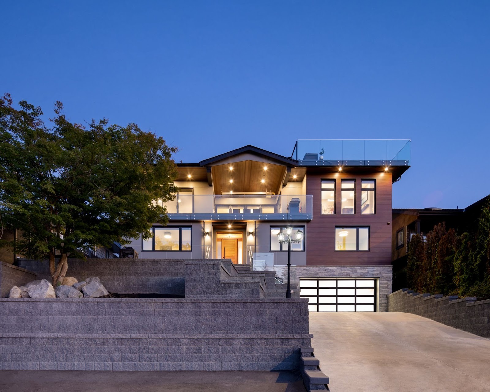 Completed custom two-storey family home in an established leafy neighbourhood