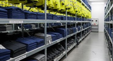 Civil enforcement uniform store room
