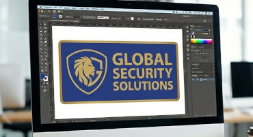 custom designed branding and reflective badges