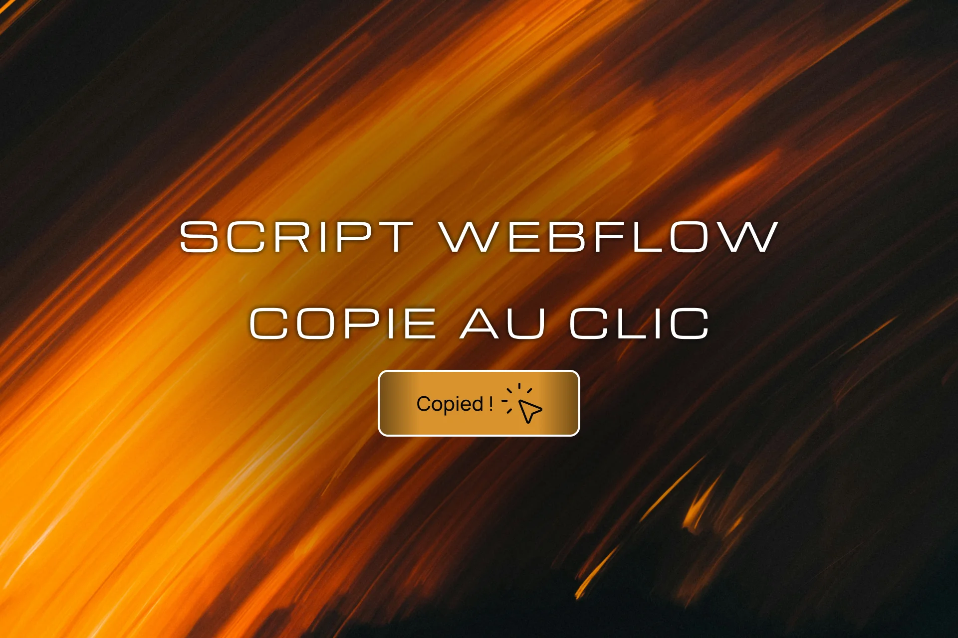représentation visuelle du script copy to clipboard au clic de Nicolas Leitao