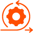 Agile process icon