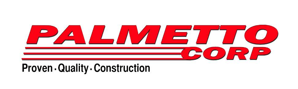 Palmetto corp logo with black background