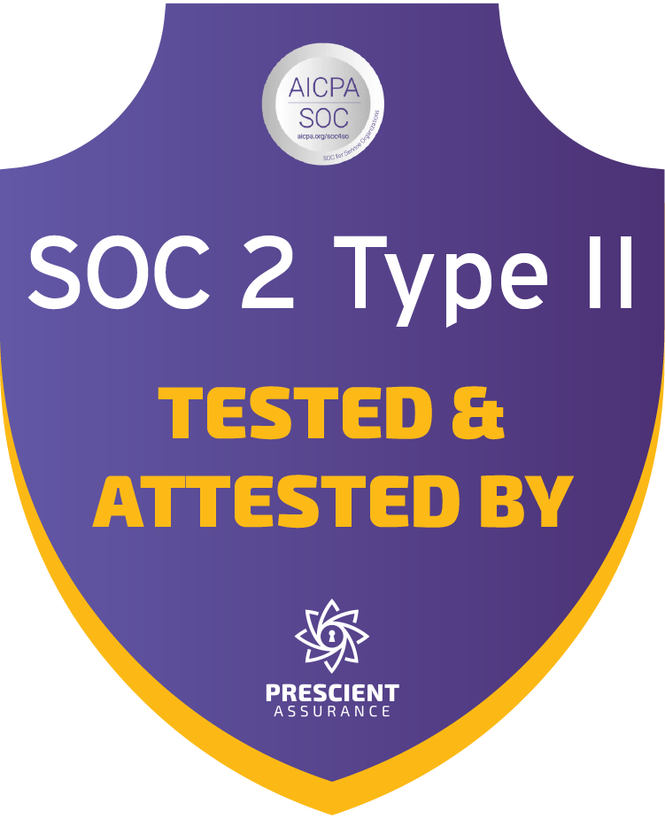 Image showing SOC 2 TYPE II badge for CLUE