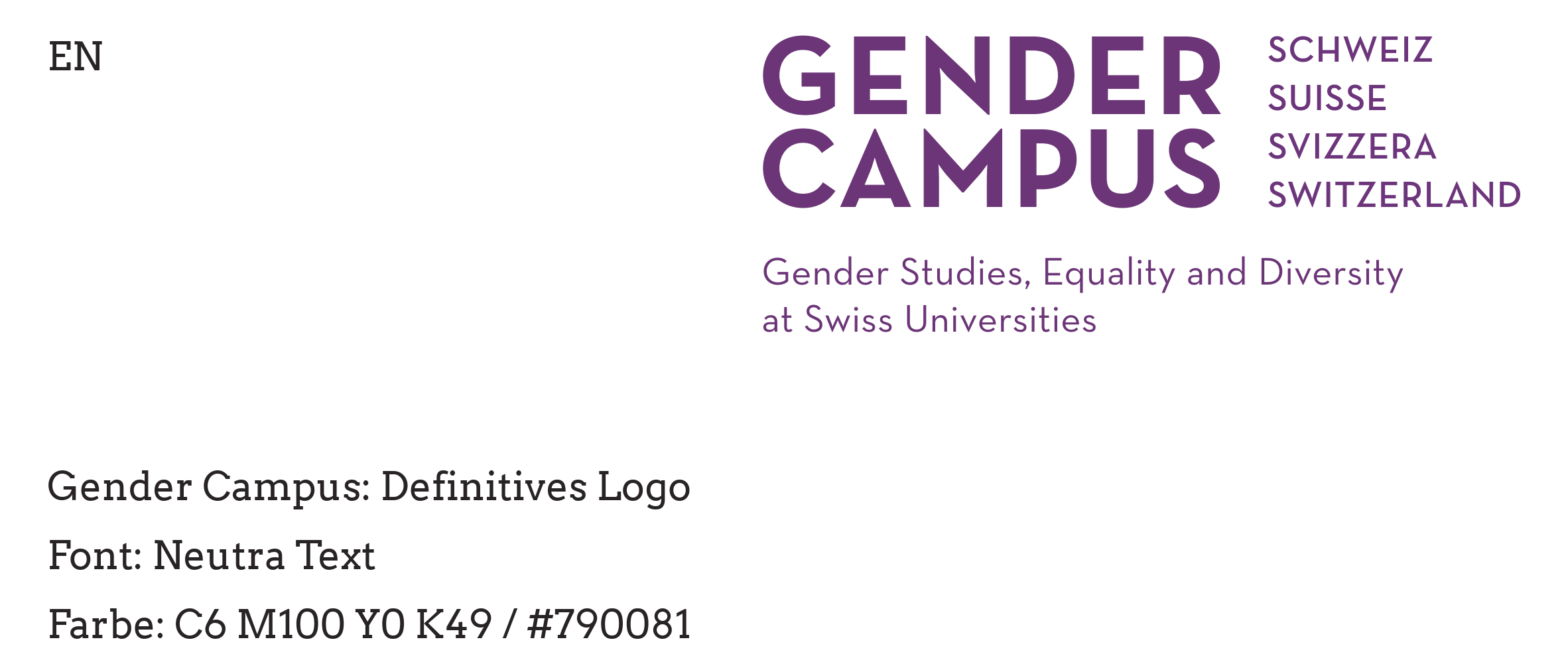 Logo des GenderCampus
