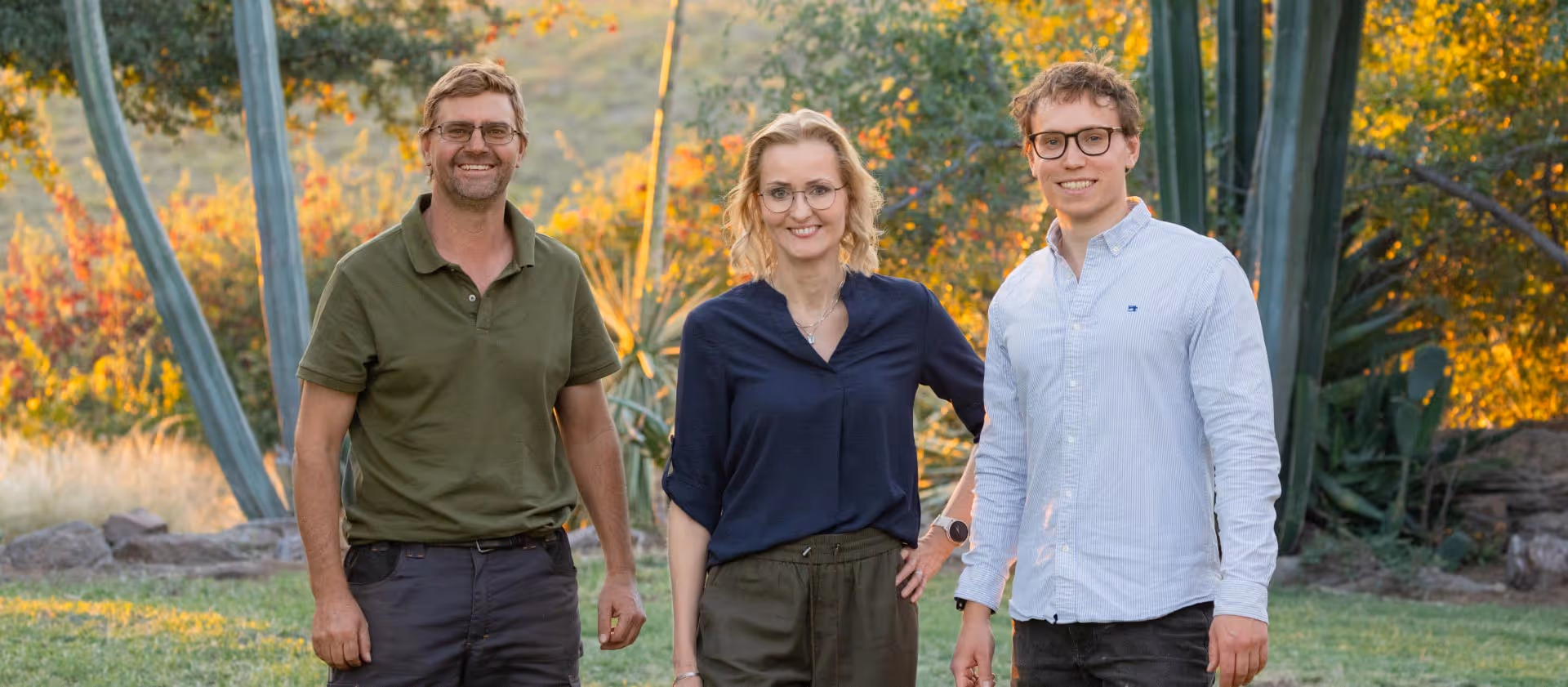 Part of the Carbonsate team in Namibia