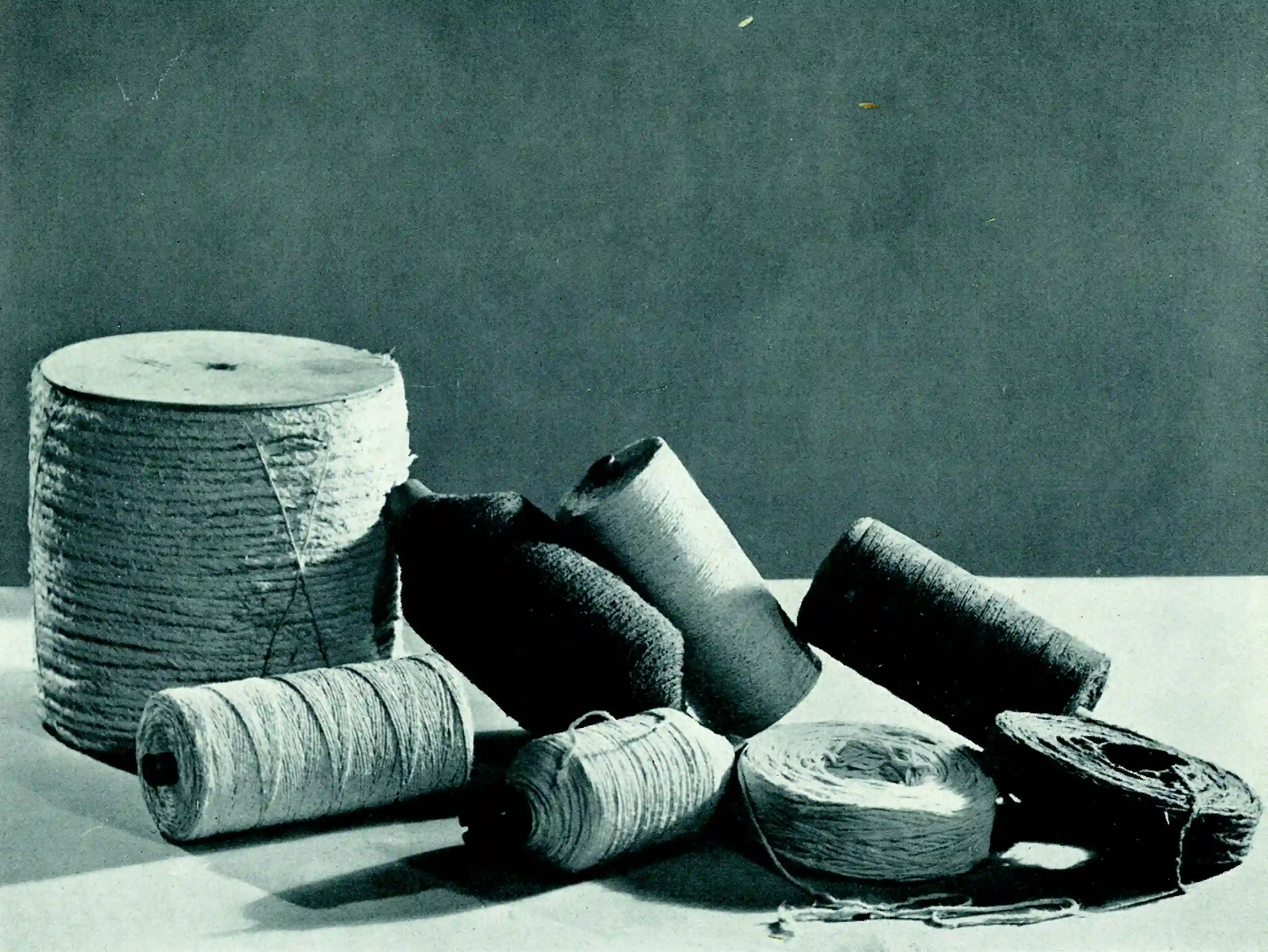 Rocchetti e filati contenenti fibre di amianto destinati a impieghi industriali