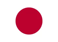a red circle on a white background - Japan flag