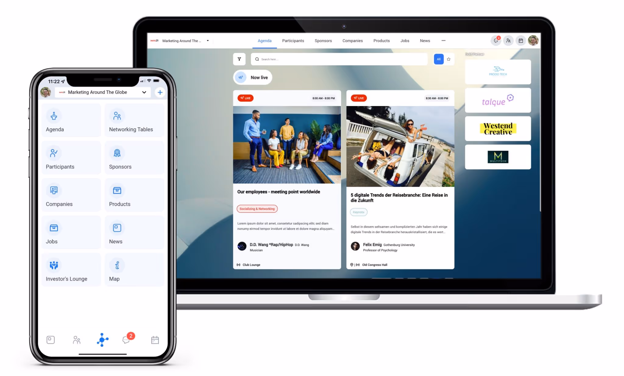 Redesign der talque-Plattform