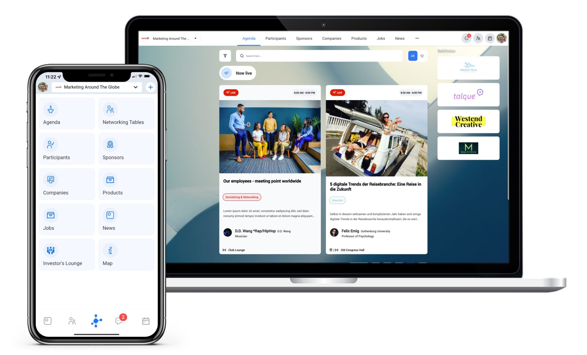 Redesign der talque-Plattform