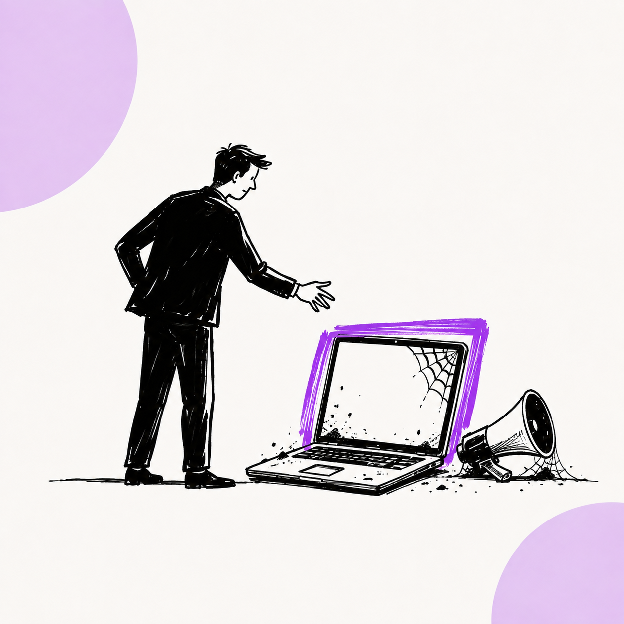 Cover image for the article on the event website as a neglected marketing tool