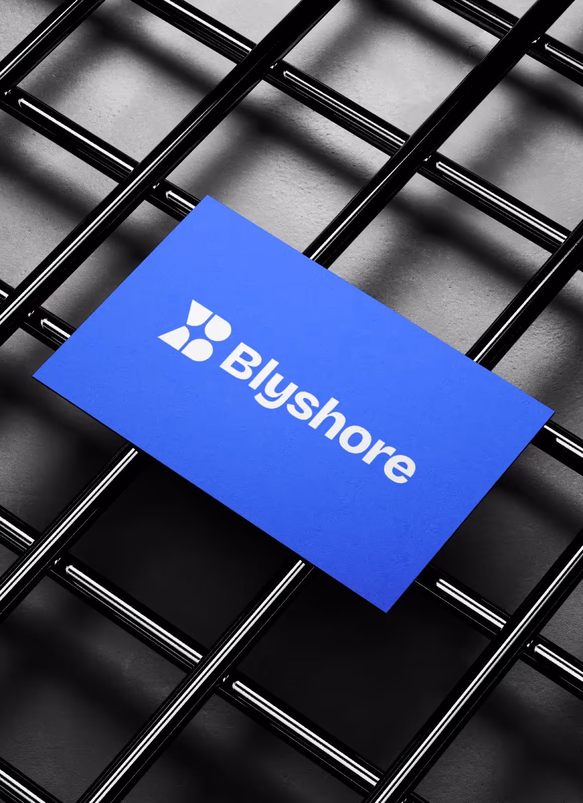 Mockup Blyshore : Carte de visite