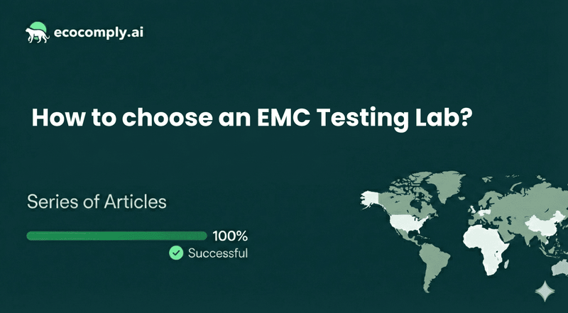 How to Choose an EMC Testing Lab | EcoComply