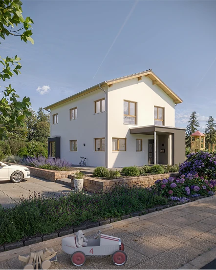 Außenansicht einer zu verkaufenden Immobilie in Steinheim