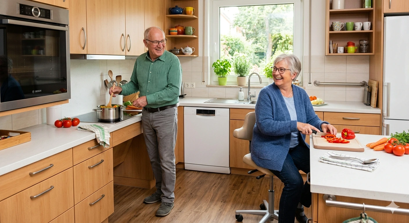 Altersgerecht und barrierefrei wohnen im eigenen Zuhause