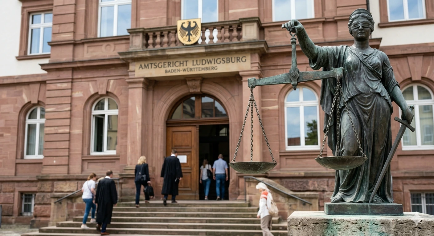 Amtsgericht Ludwigsburg Gebäude von Außen
