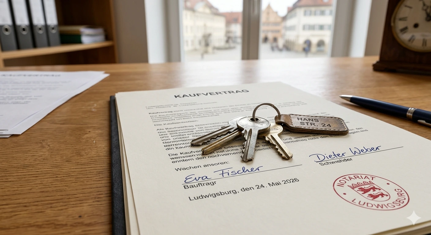 Maklerprovision wird mit notariellem Kaufvertrag fällig