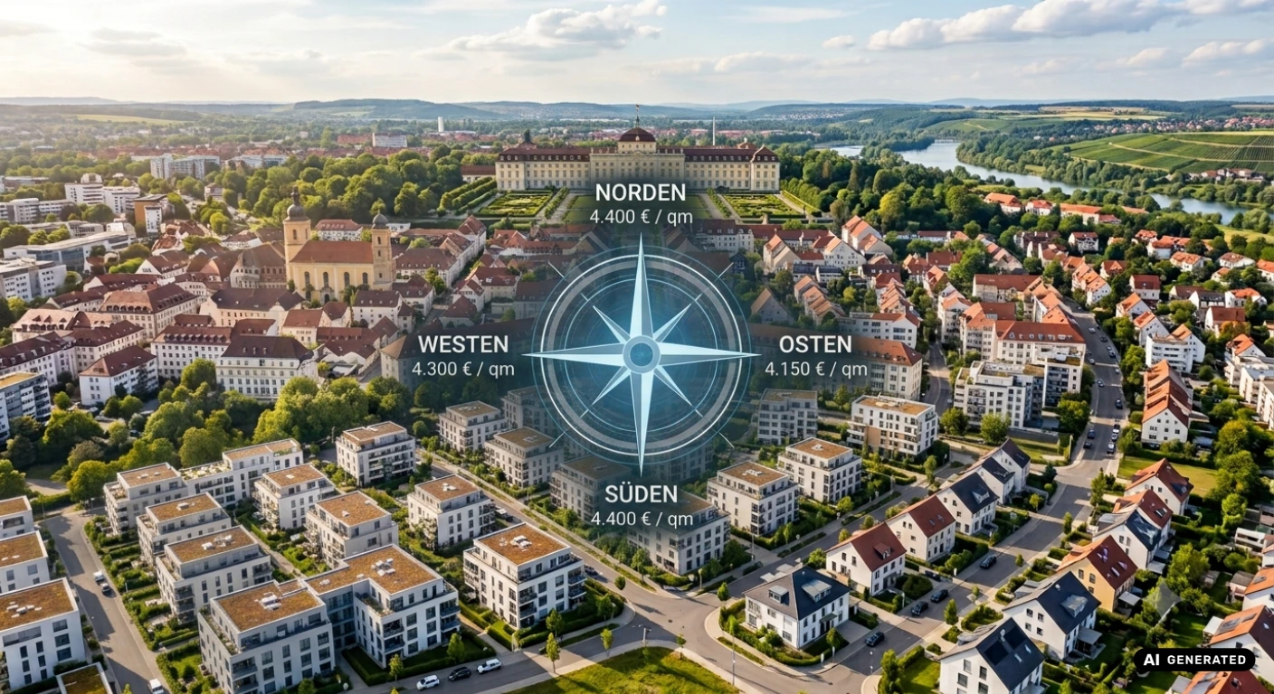 Immobilienpreise in Ludwigsburg und der Region. 