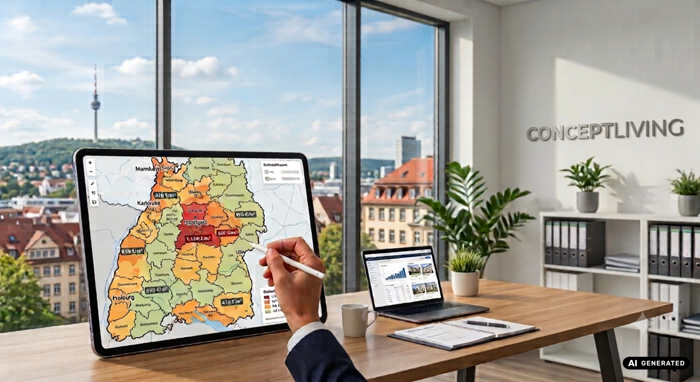 Bodenrichtwerte in Ludwigsburg und Baden-Württemberg ermitteln