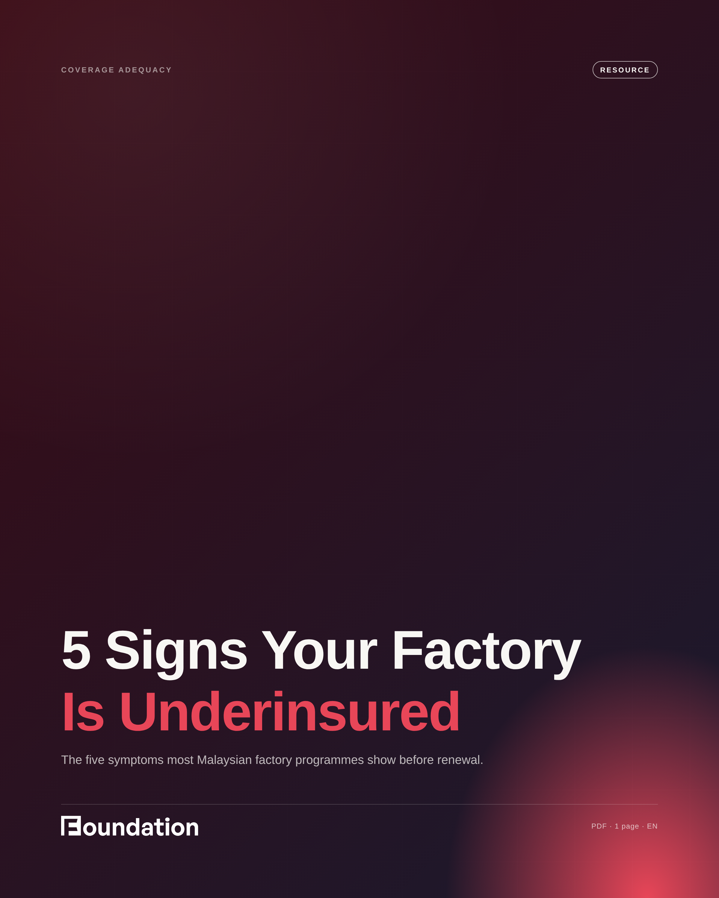 5 Signs Your Factory