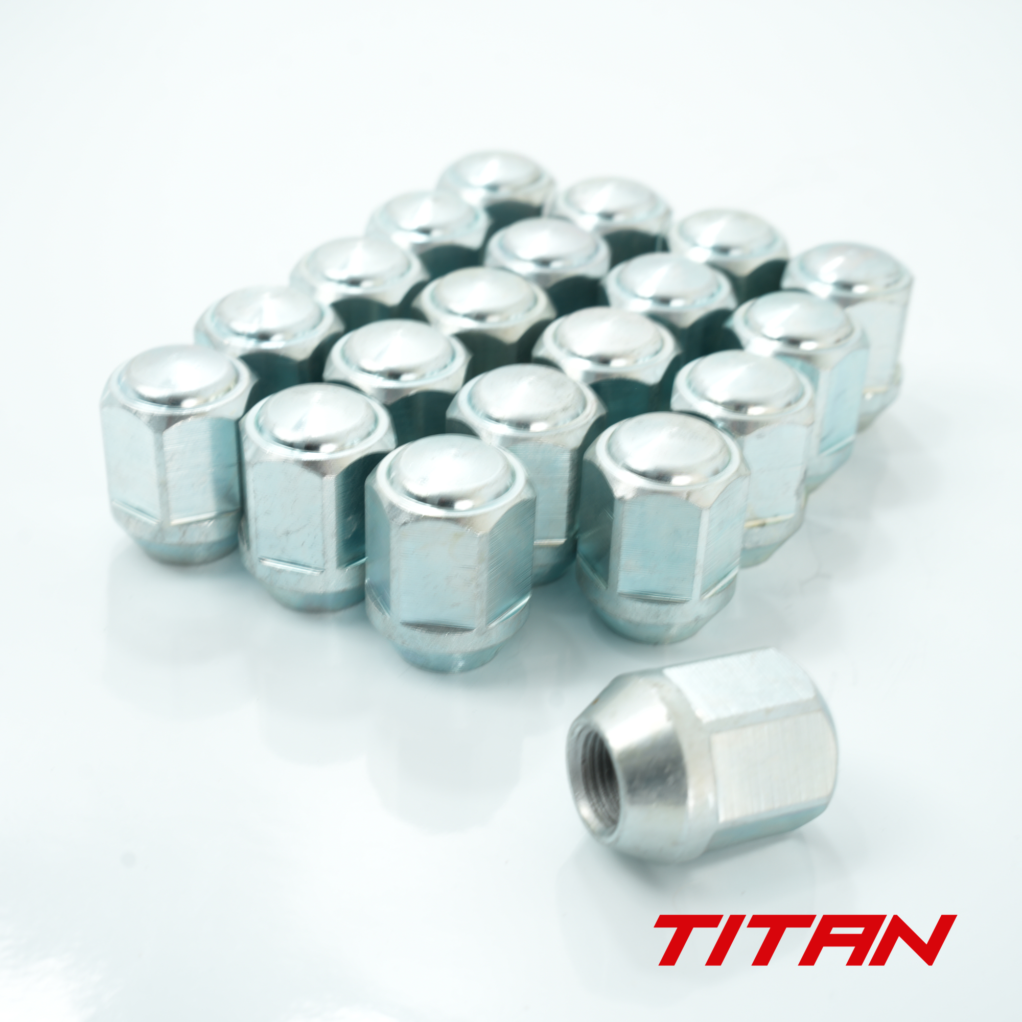 20 x M16x1.5 Zinc 60d Acorn Steel Wheel Nuts fit Land Rover Defender 90 110