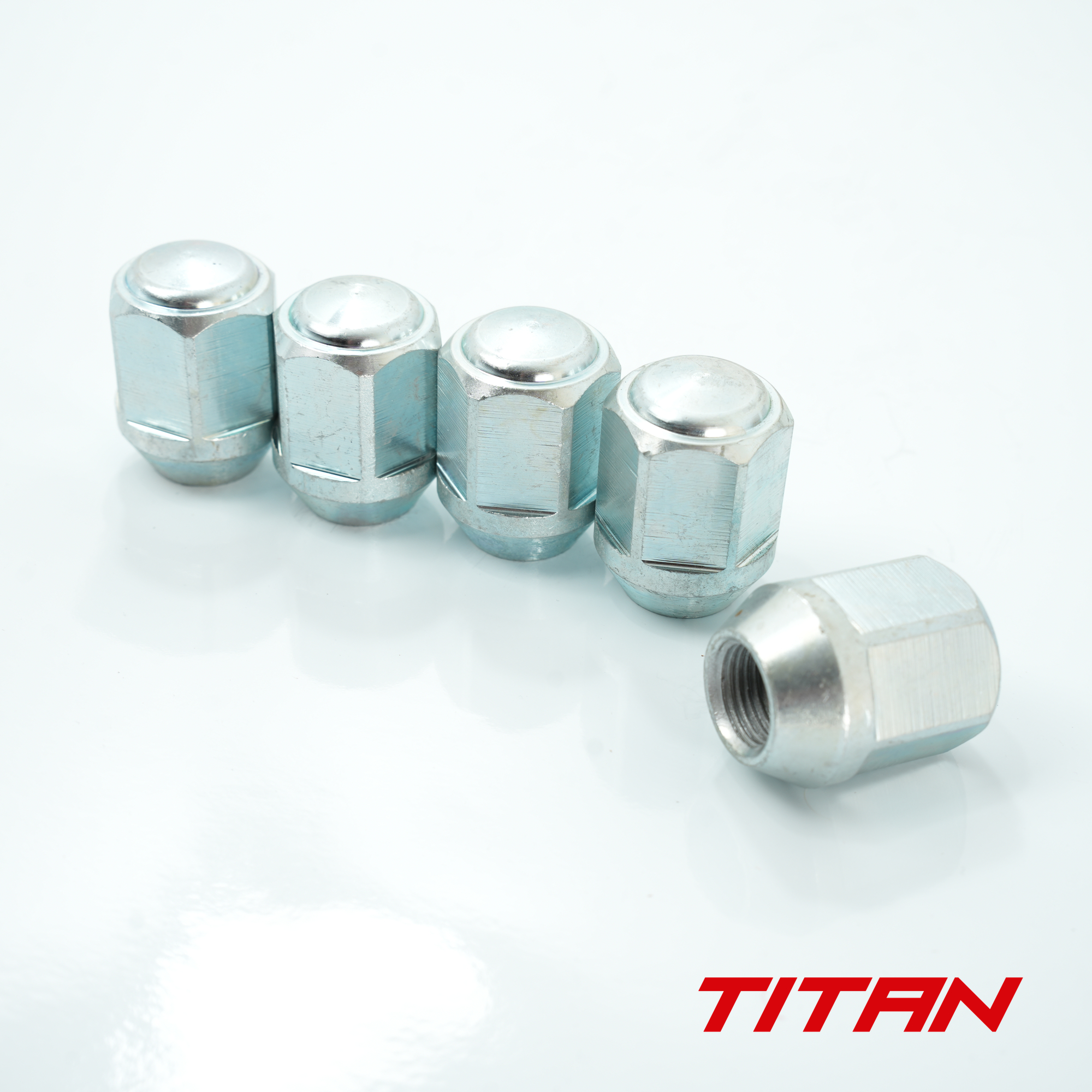 5 x M16x1.5 Zinc 60d Closed Steel Wheel Nuts fit Land Rover Defender 90 110