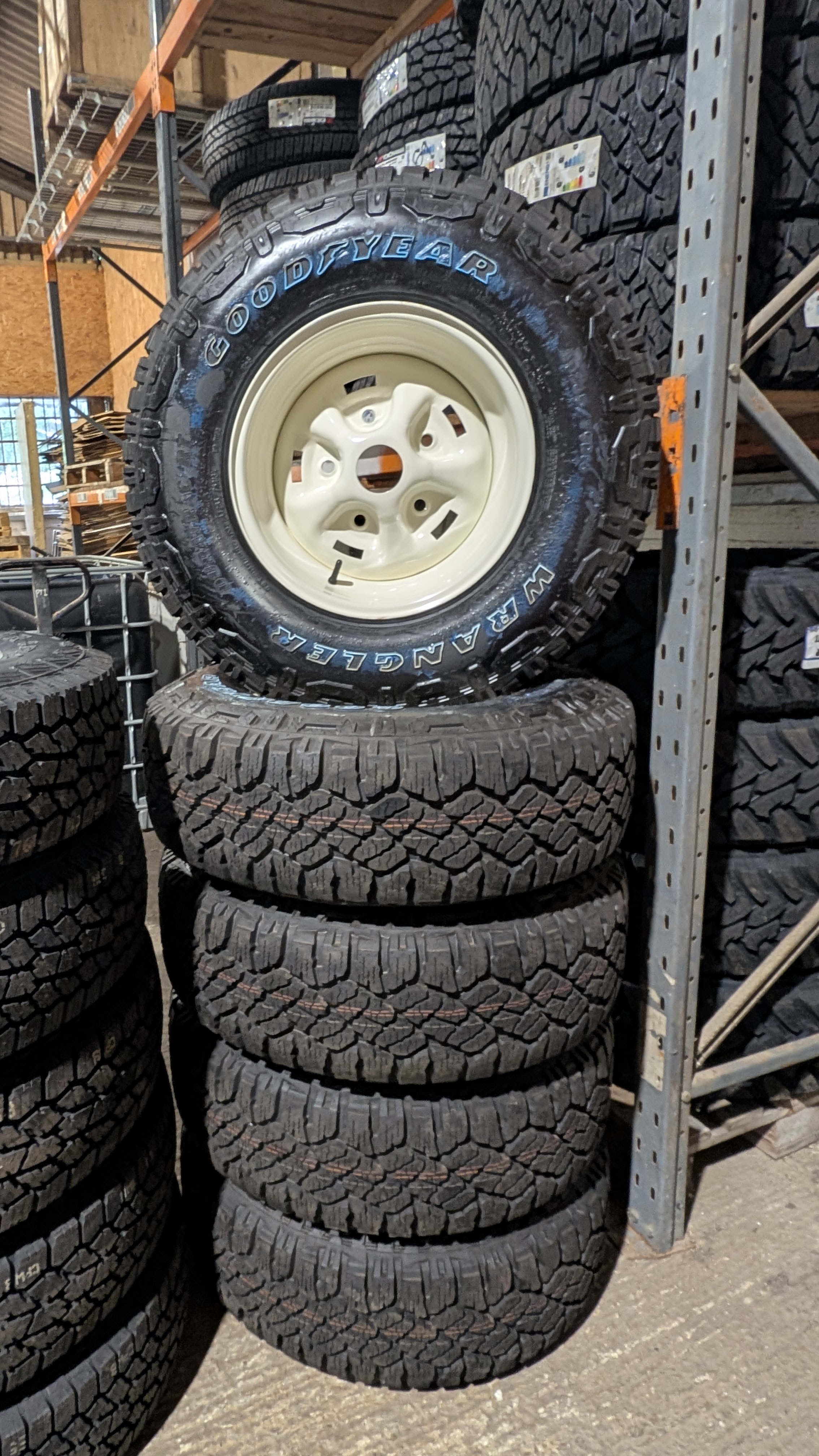 RSR Cream Rostyle + Goodyear RT Package