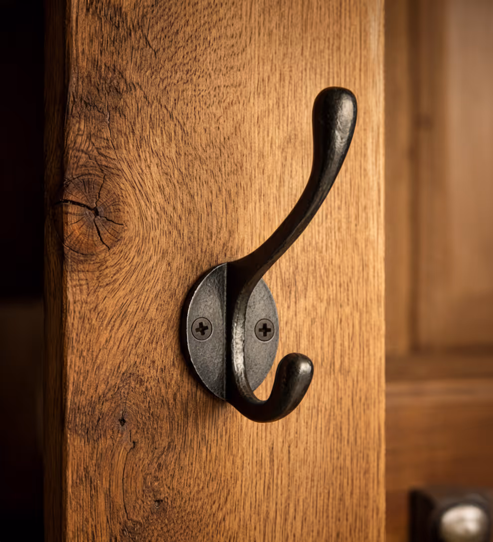 Cast Iron Locker Hook