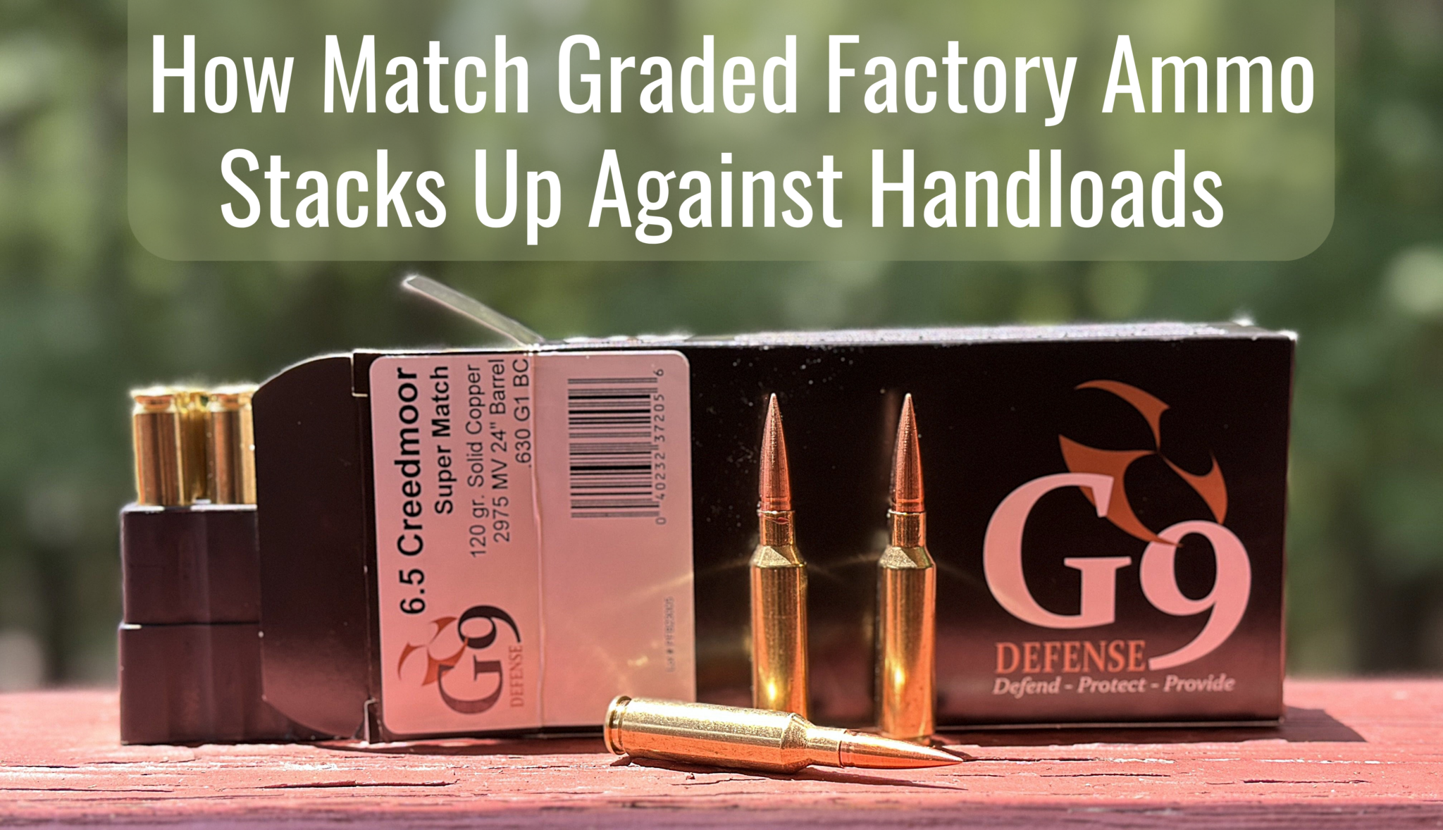 How Match Graded Factory Ammo Stacks Up Against Handloads featured image