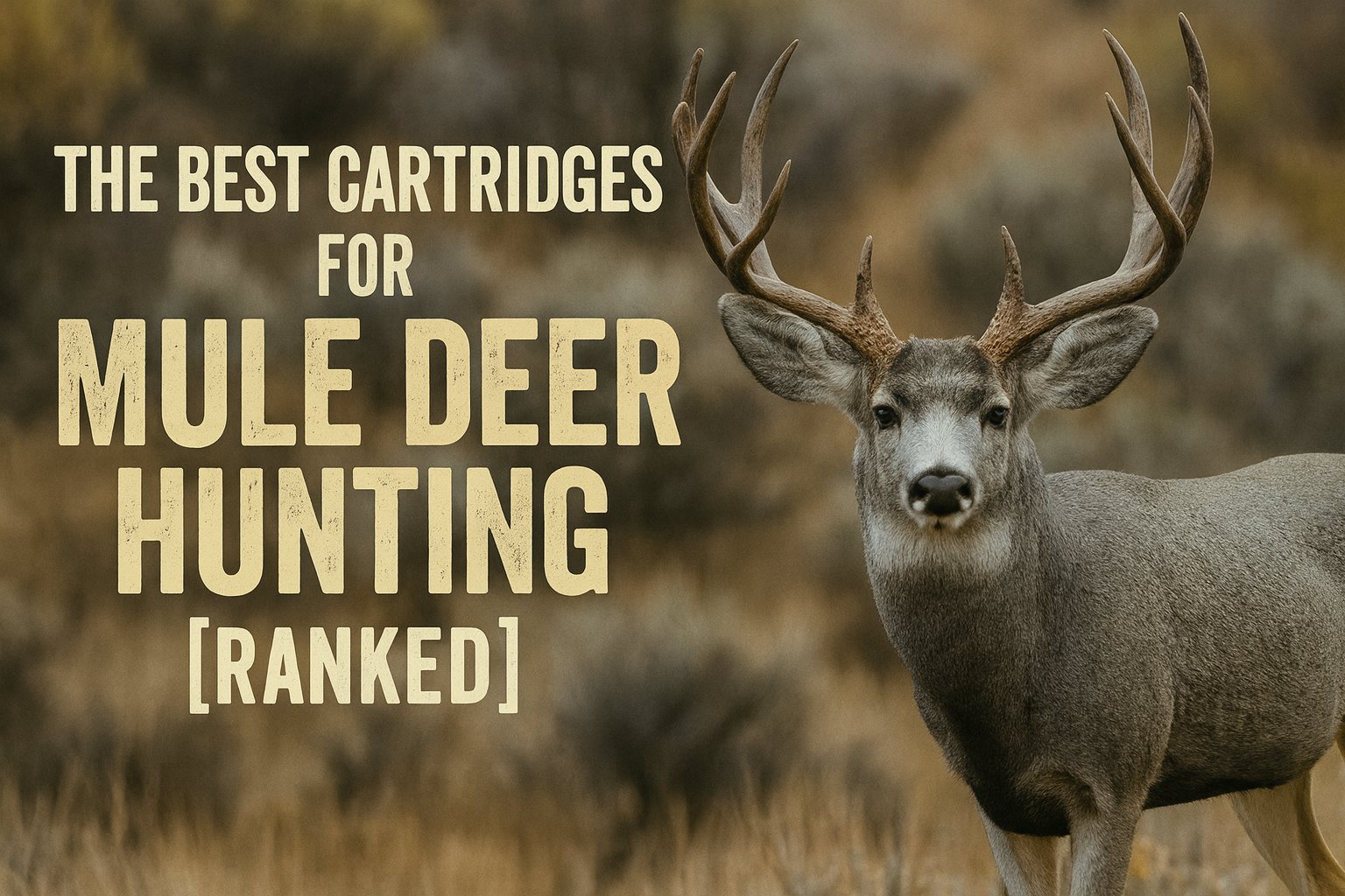 The Best Cartridges for Mule Deer Hunting [Ranked] featured image