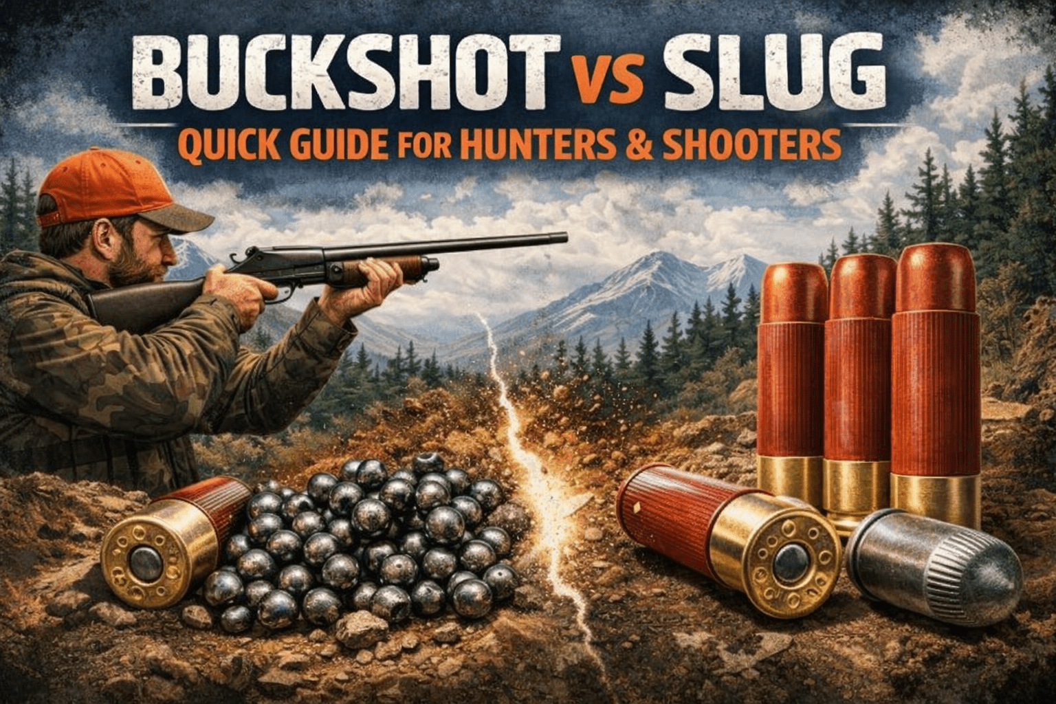 Buckshot vs Slug: Quick Guide for Hunters & Shooters featured image